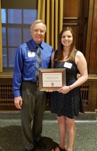 Morgan Larson Named UW Student Employee of the Year