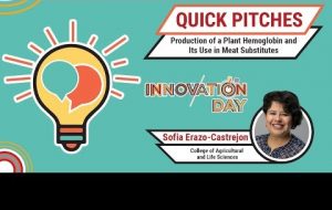 Sofia Erazo Participates in WARF Innovation Day